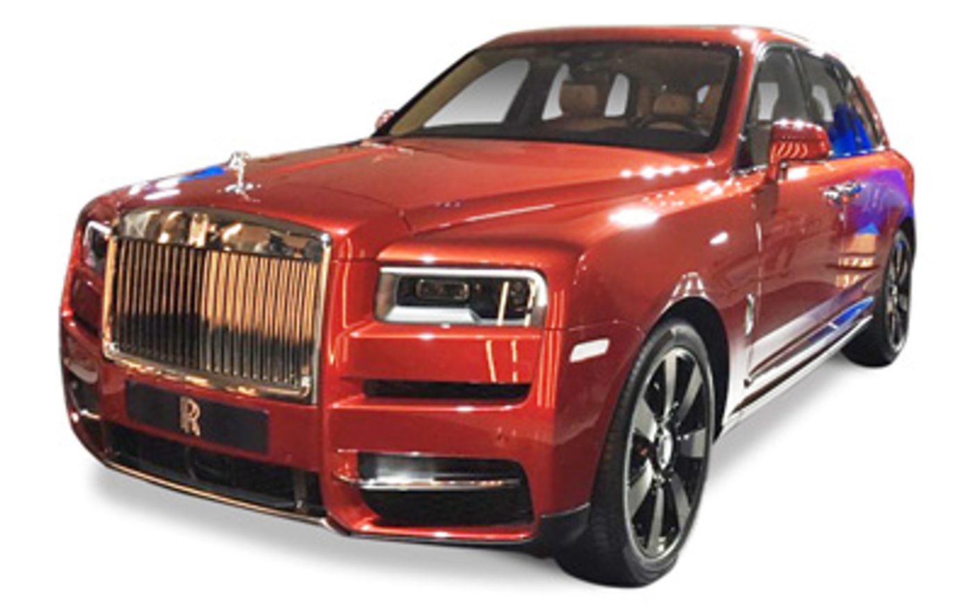 Hero image of a new Rolls-Royce Cullinan Black Badge (2021) price & specs available with CarExpert deals.