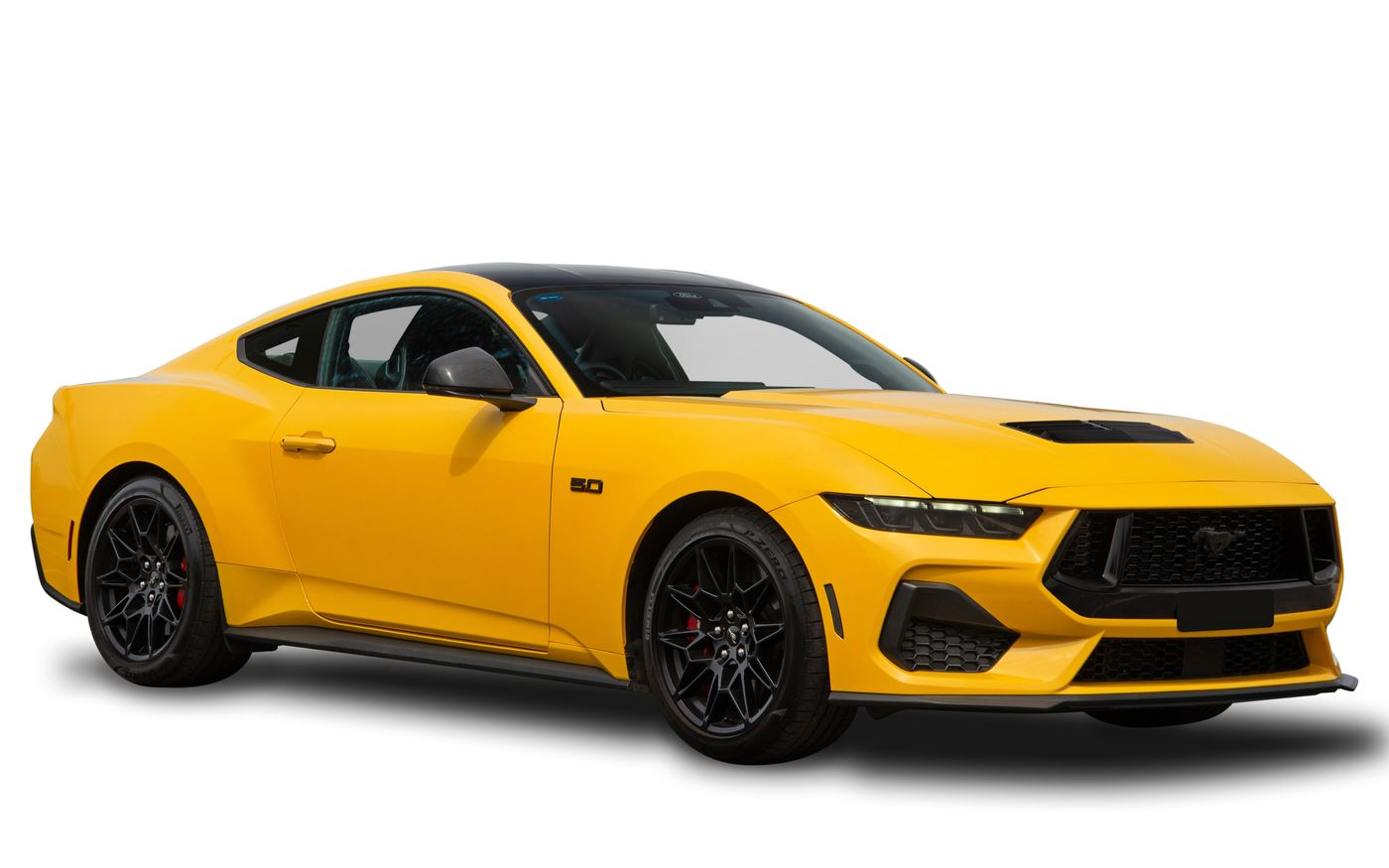 Hero image of a new Ford Mustang Dark Horse (2024) price & specs available with CarExpert deals.