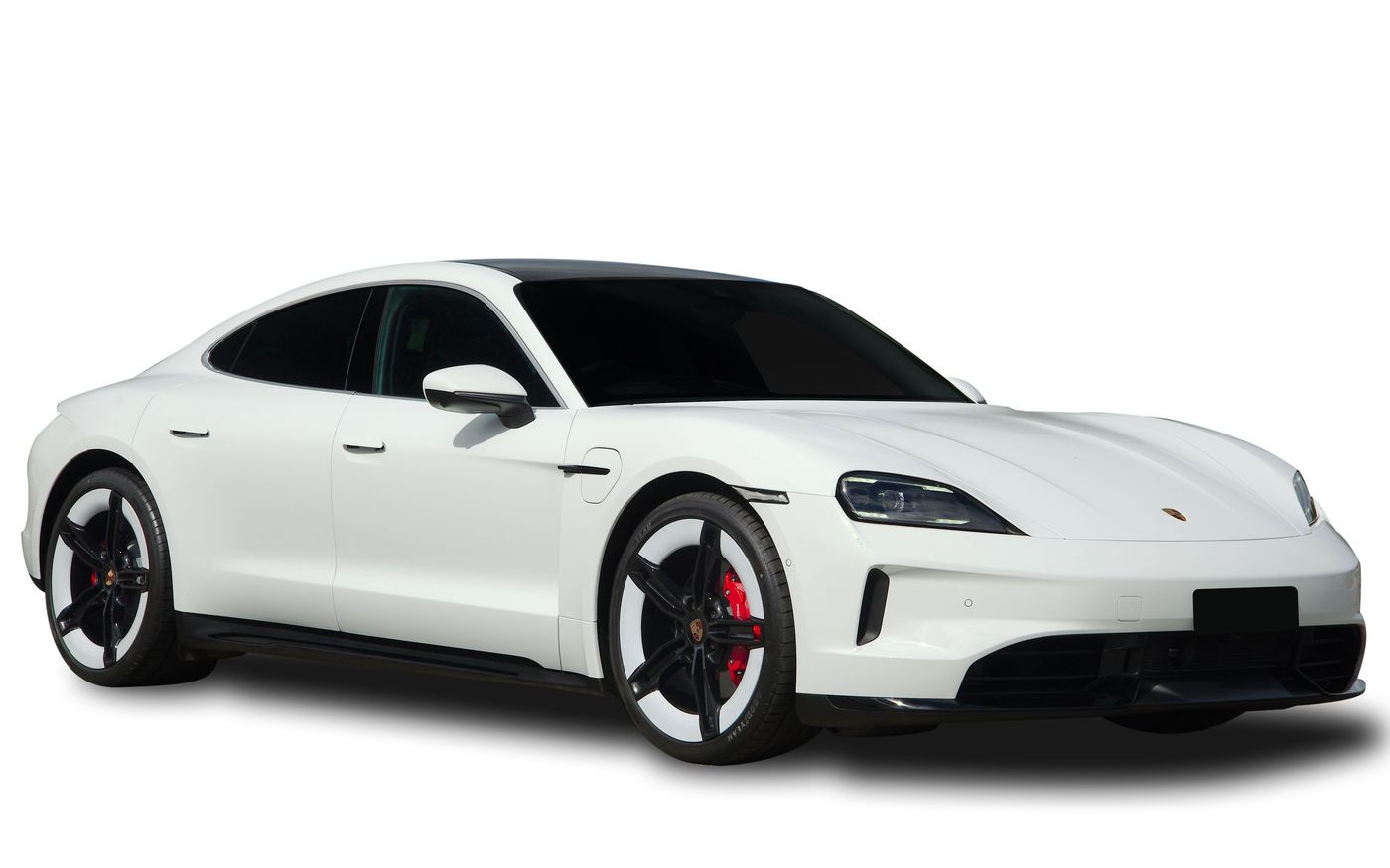 Hero image of a new Porsche Taycan Turbo Gt (2025) price & specs available with CarExpert deals.