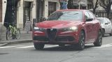 2023 Alfa Romeo Stelvio facelift spied