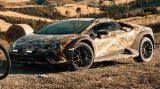 Lamborghini Huracan Sterrato off-road supercar teased in short film