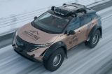 Modified Nissan Ariya EV embarks on polar expedition