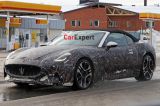 Maserati's electric four-seat convertible spied