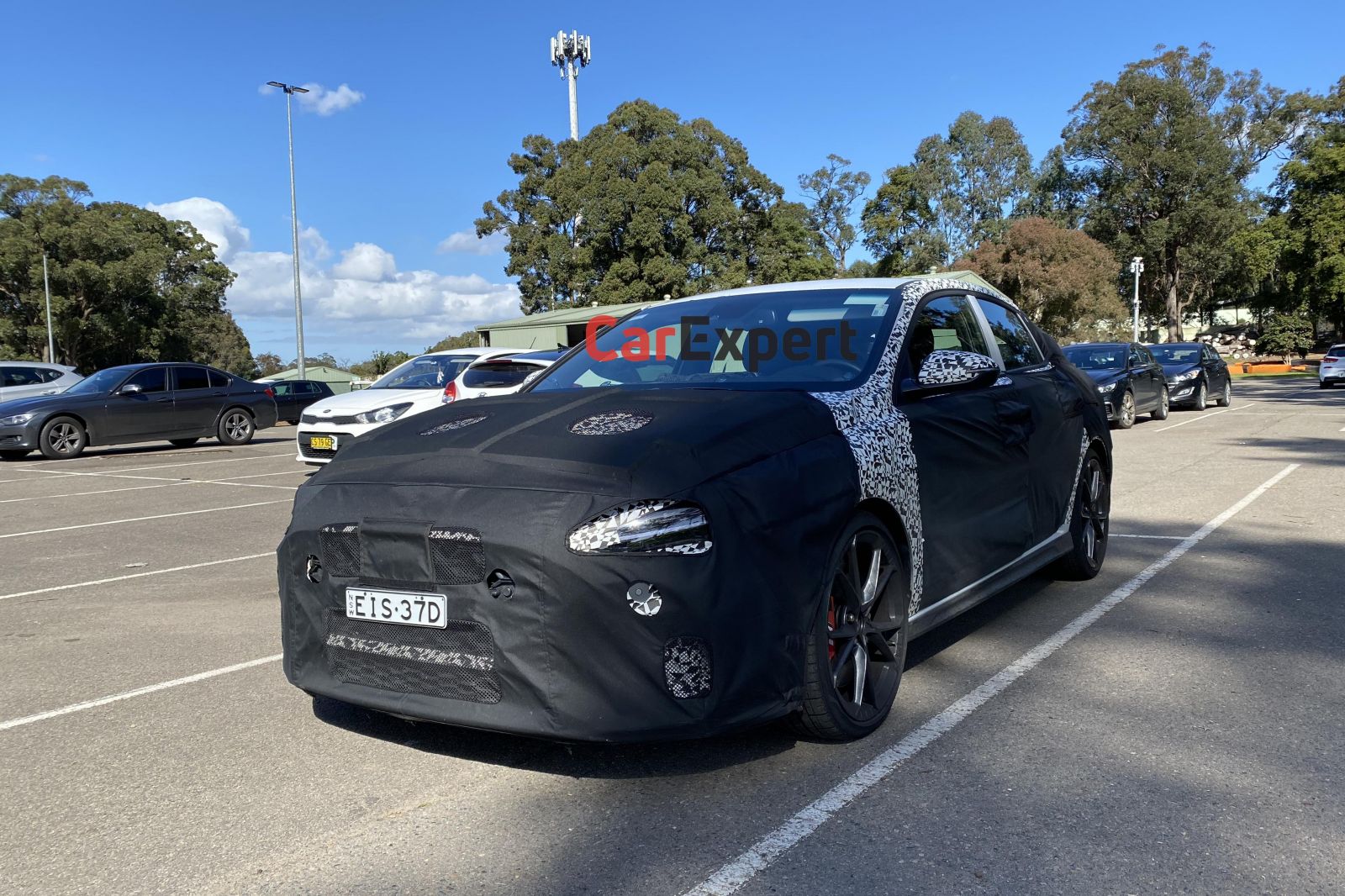 2020 - [Hyundai] I30 III 5p/SW/Fastback Facelift - Page 3 Hyundai-i30-n-dct-spied-sydney-18