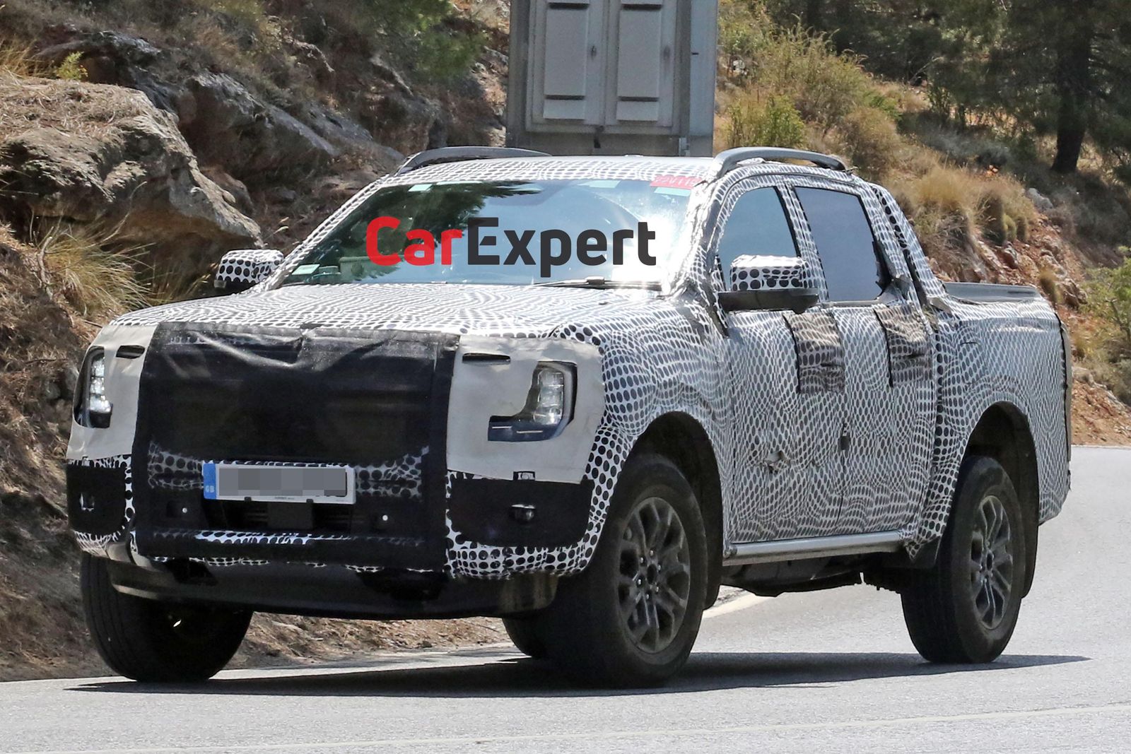 2022 Ford Ranger hybrid spied in Europe with less camouflage | CarExpert