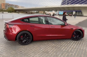 2024 Tesla Model 3 Performance Highoutput hero spied undisguised