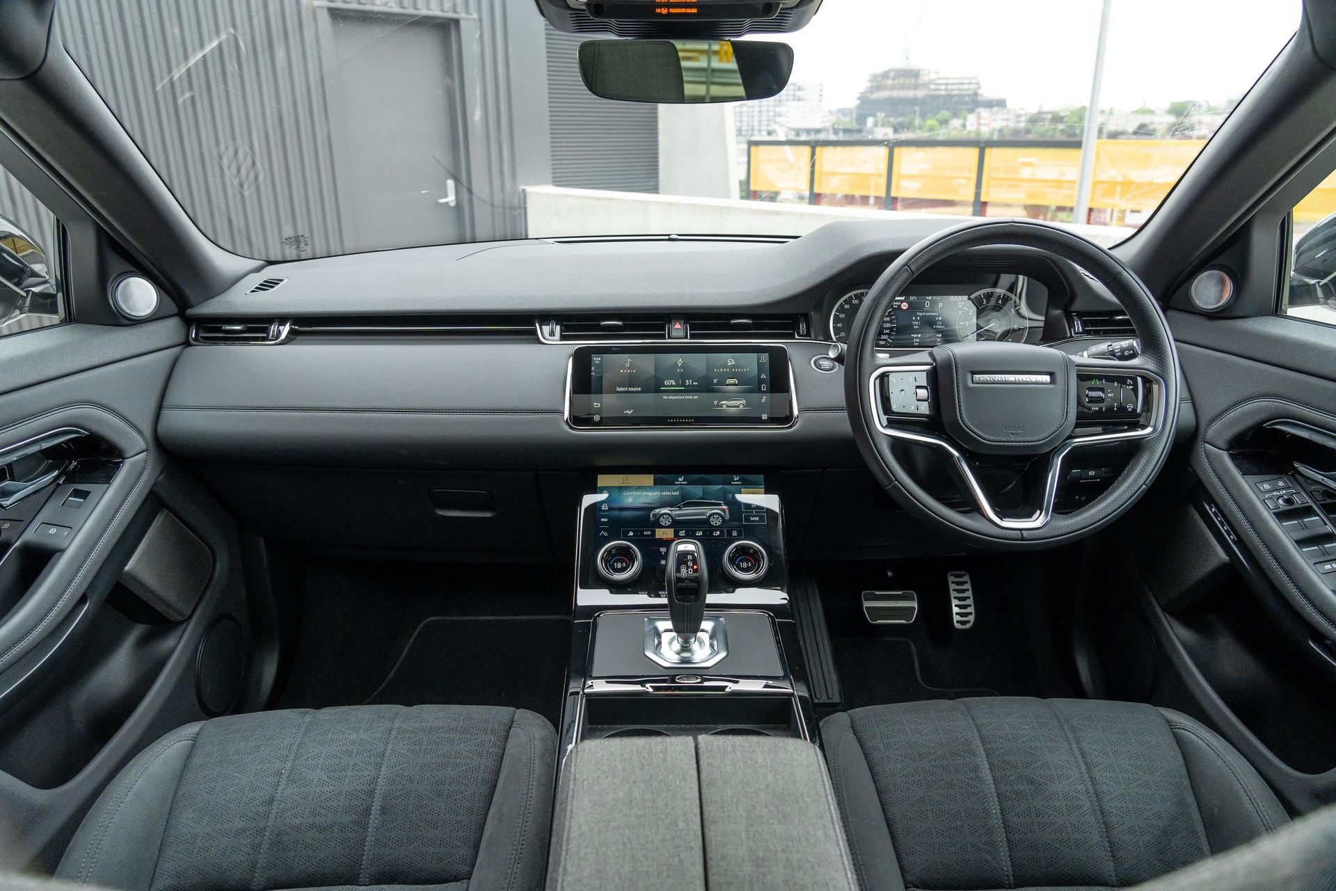 Cover Chiave Auto In Silicone Con Fibra Di Carbonio Per Land Rover Range Rover Sport Evoque - OTMIK
