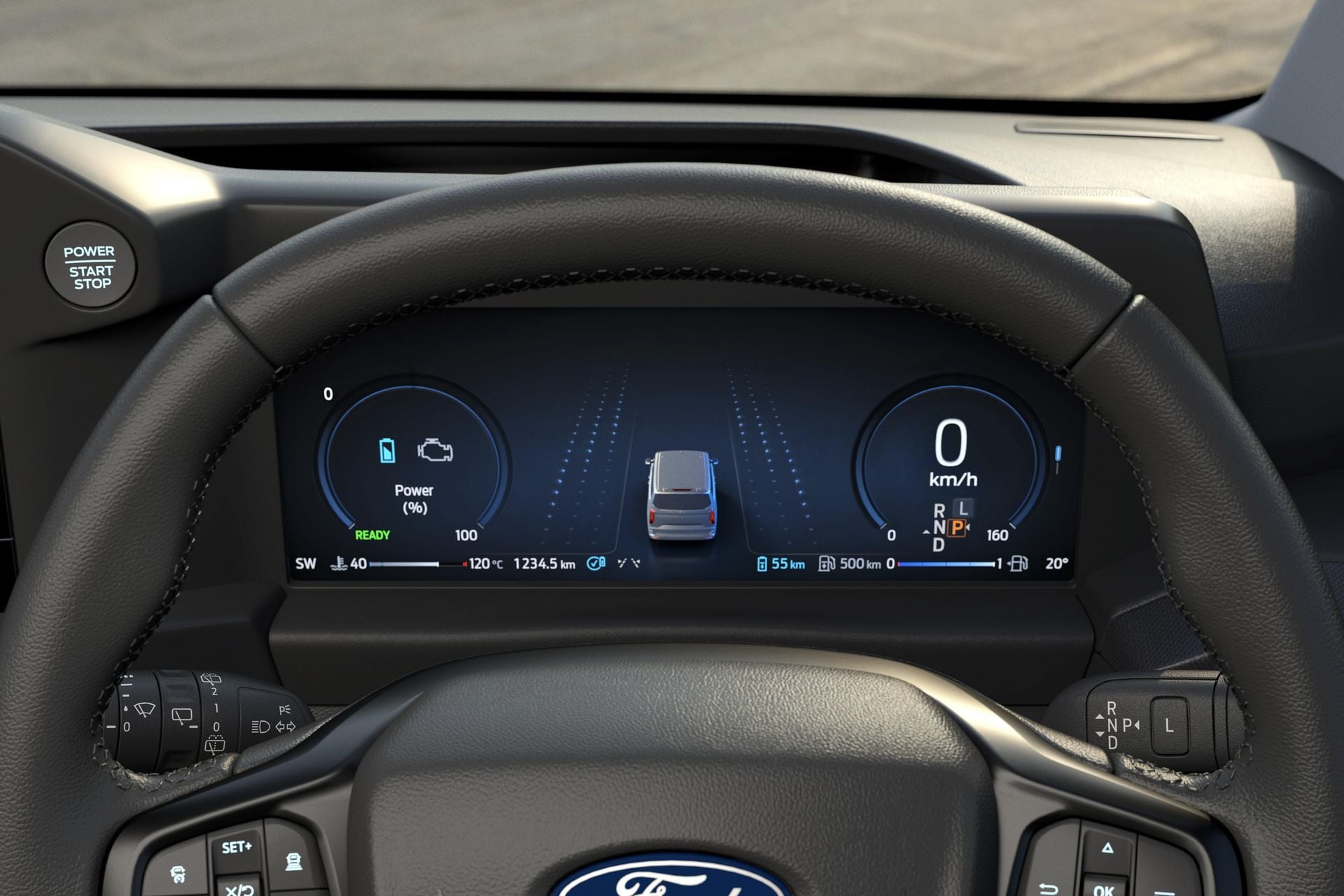 Housses De Siège Auto Pour Ford Transit Custom PHEV 2020-2025 - Imperméables Et Respirantes