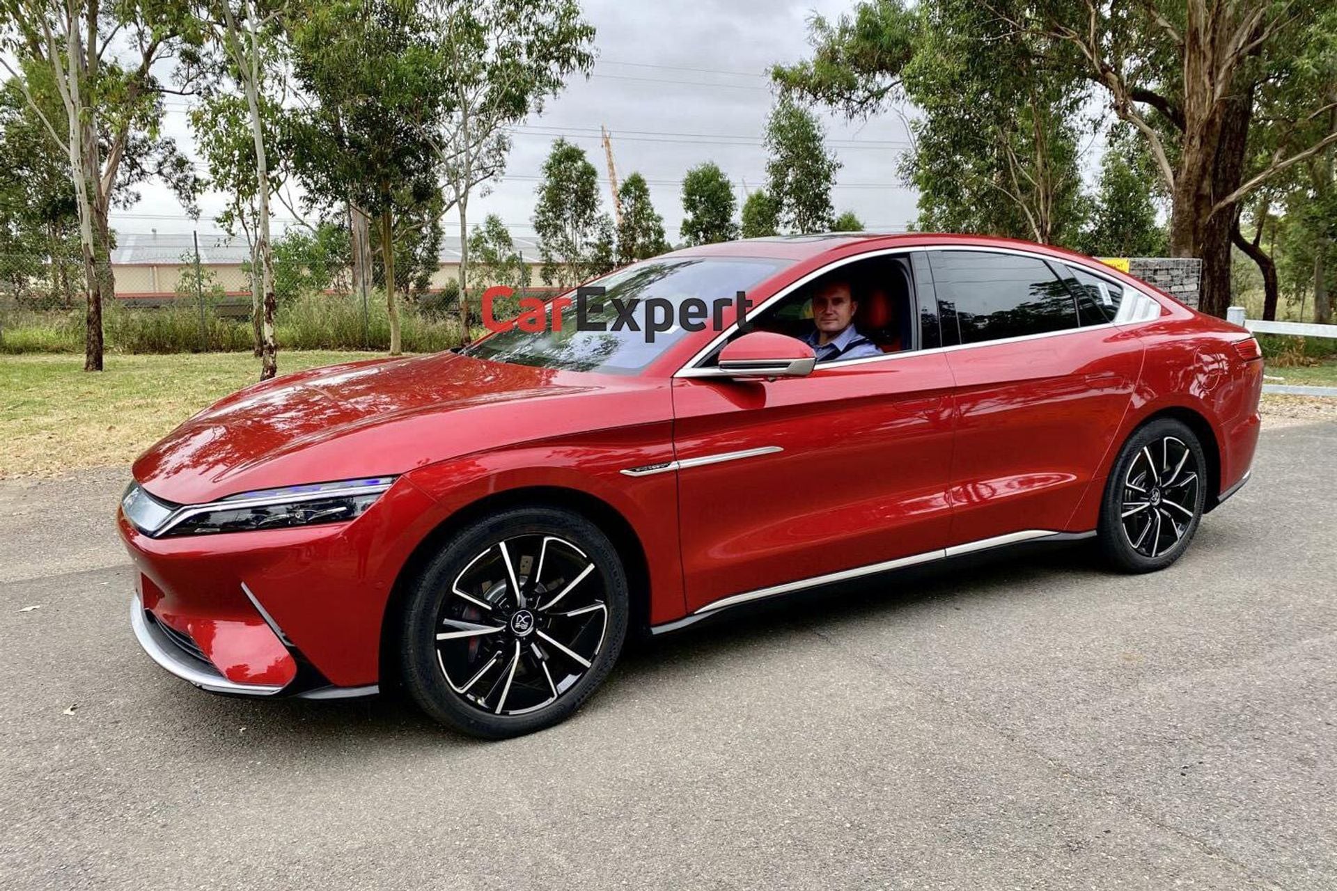 2021 BYD Han: Electric sedan arrives ahead of online sales launch ...