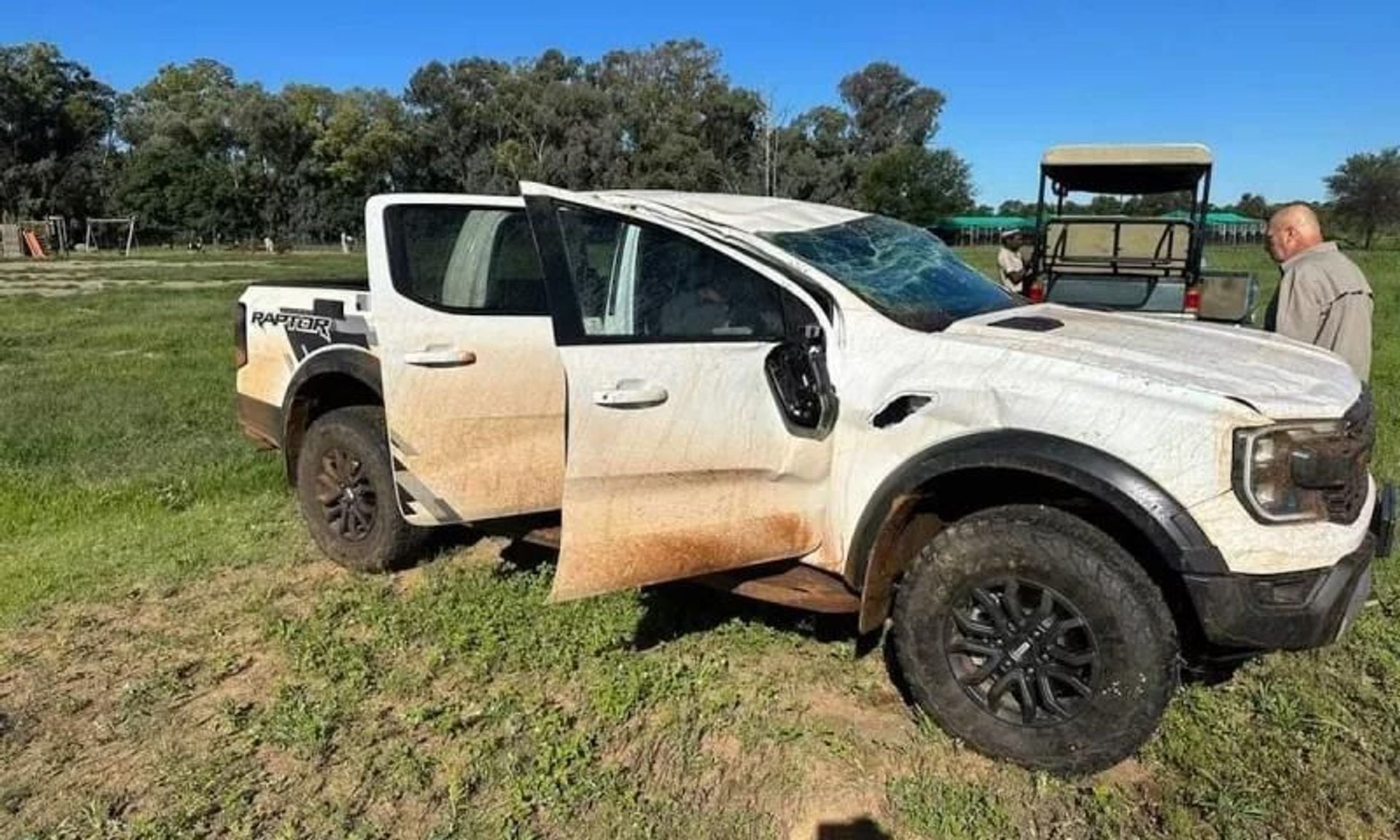 Salesman rolls customer's Ranger Raptor while 'drifting' | CarExpert