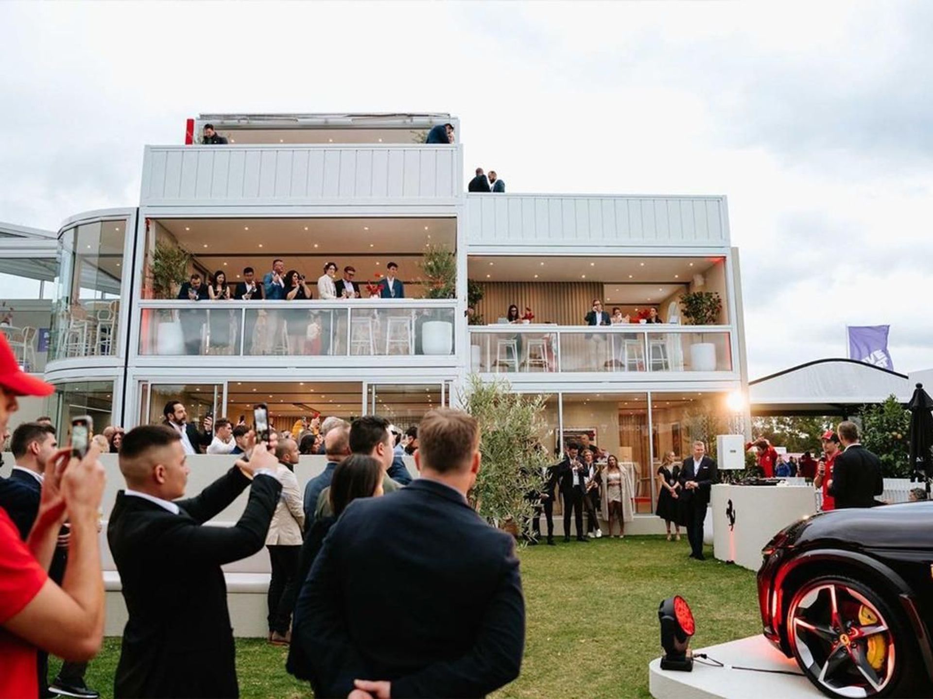 Formula House What it's like to attend the Formula 1 when money is no object | CarExpert