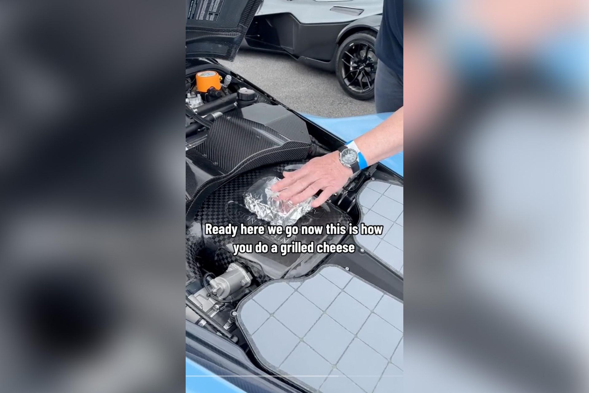 Midengine MasterChef Gordon Ramsay shows off Aston Martin grilled(02)