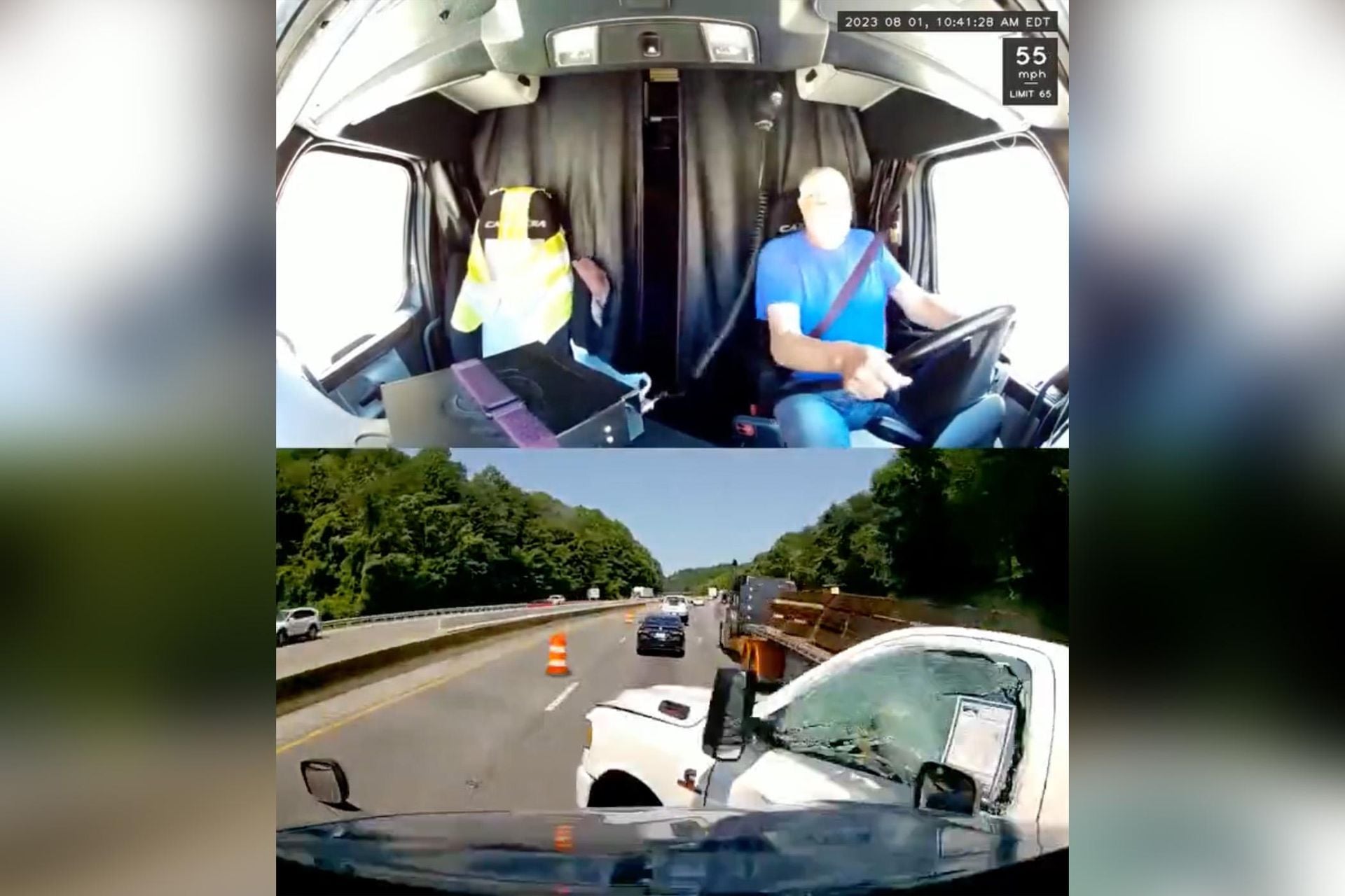 Portaloo Fail Code brown! Crash sends truck hurtling towards portaloo | CarExpert