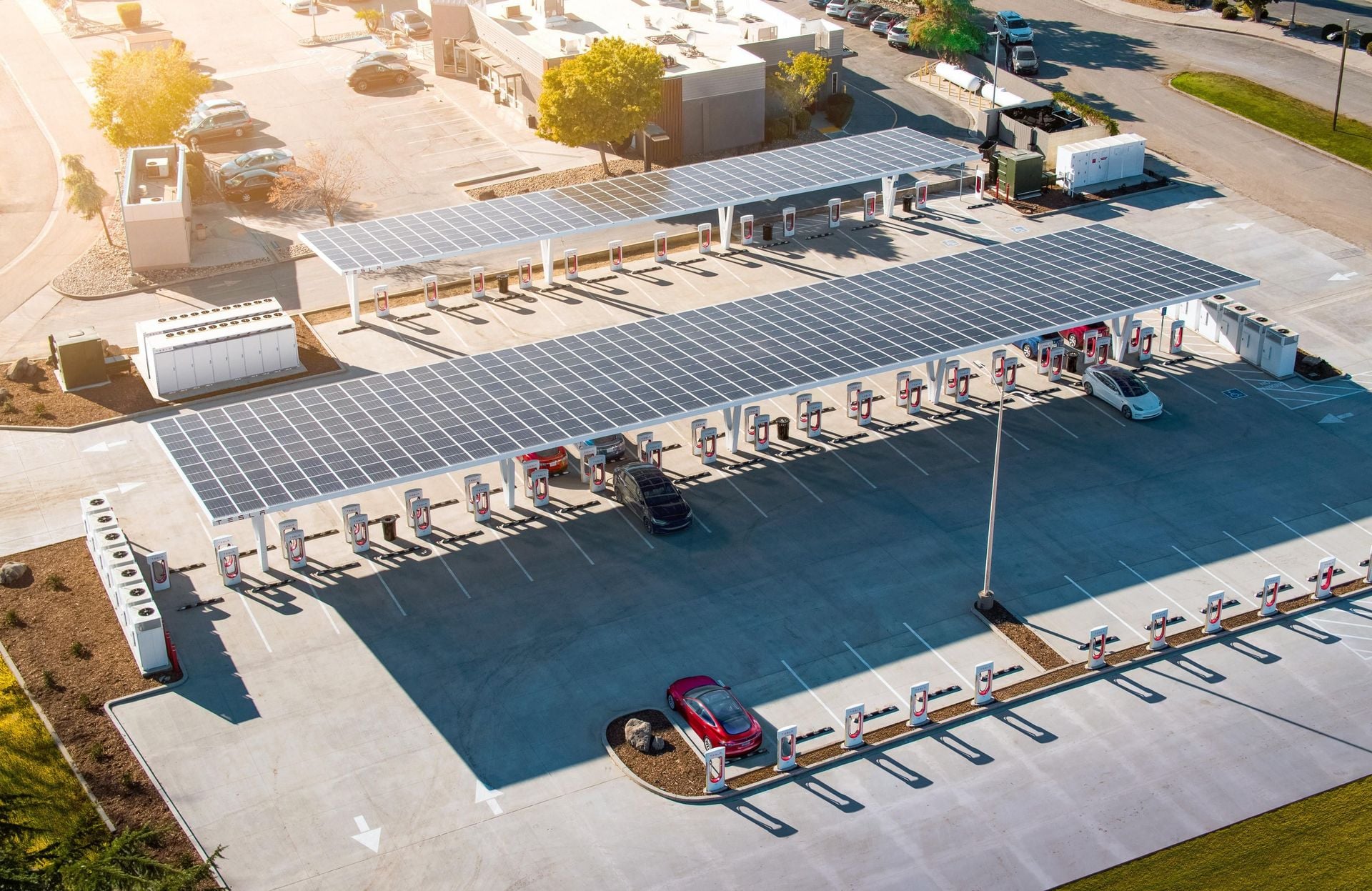Plans for world’s largest Tesla Supercharger station revealed | CarExpert