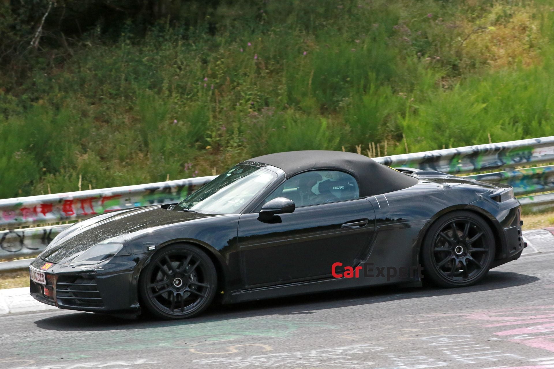 Porsche's electric Boxster snapped inside and out | CarExpert