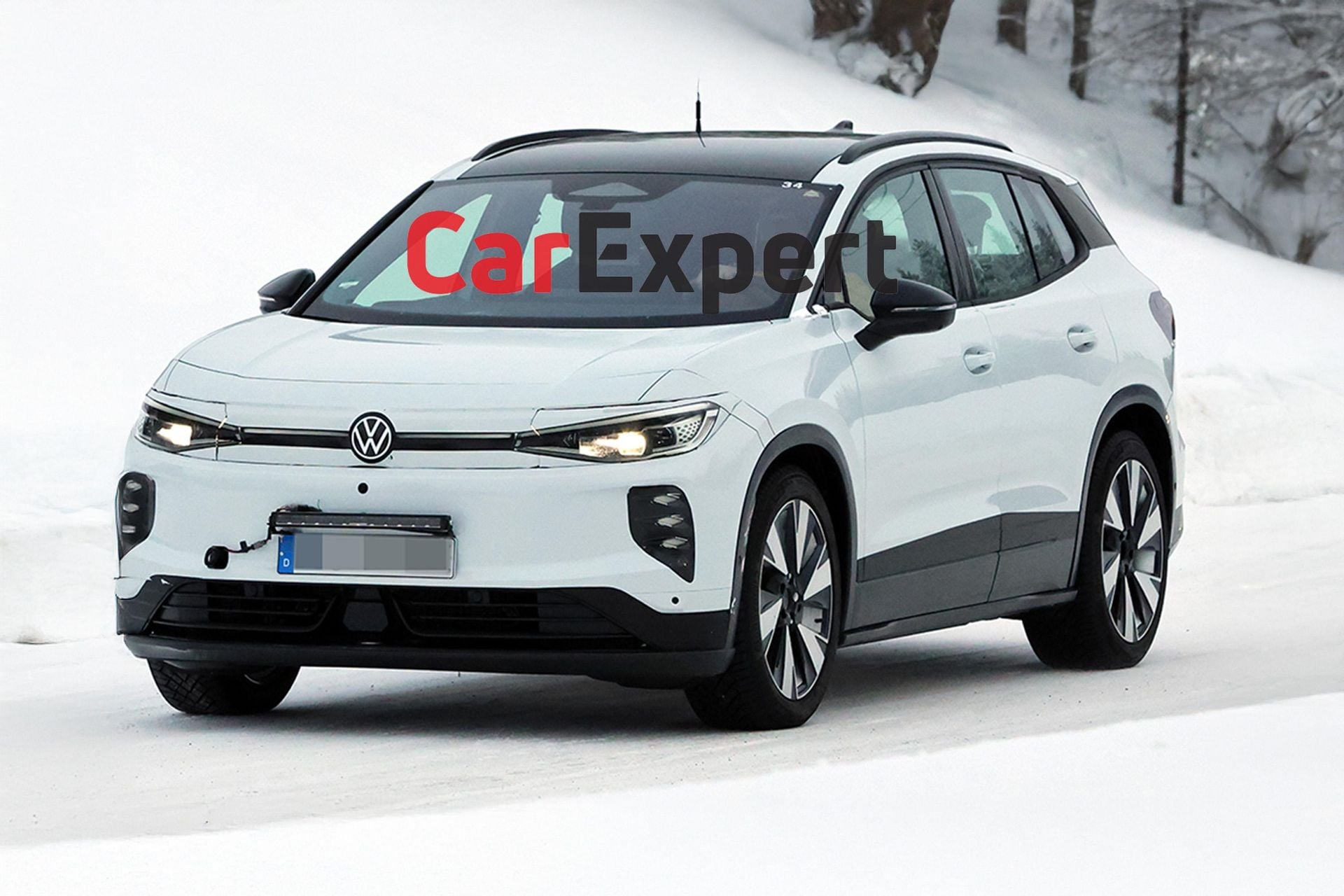 2027 Volkswagen ID.4 spied: Major makeover for German Tesla Model Y ...