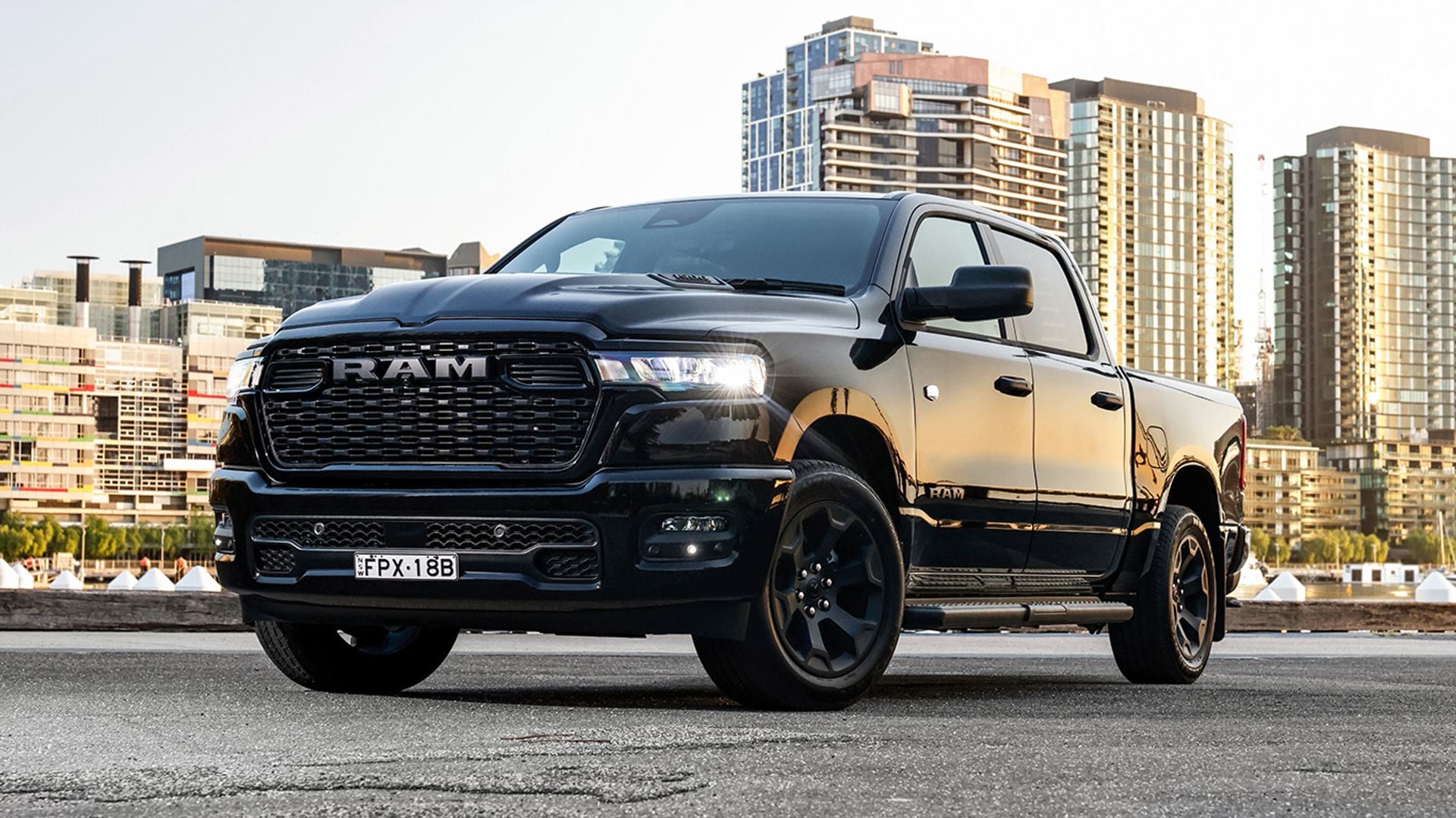 Ram Ex 2026 Ram 1500 Express Black Edition undercuts Ford F-150 on price ...