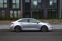 Specs compared: Honda Civic, Kia Cerato, Mazda 3, and Toyota Corolla sedans