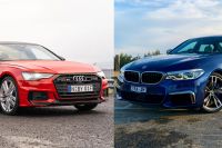 2020 Audi S6 v BMW M550i xDrive Pure