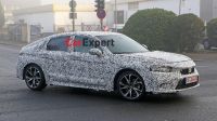 2022 Honda Civic hatch spied