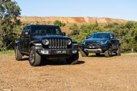 2021 Ford Ranger Raptor v Jeep Gladiator Overland comparison