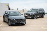 Mazda CX-9 Azami LE v Hyundai Palisade Highlander AWD