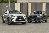 2021 Lexus NX v Mazda CX-5 comparison