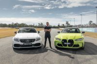 2022 BMW M4 Competition v Mercedes-AMG C63 S: Track comparison