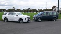 2022 Hyundai Palisade SUV v Staria people-mover comparison