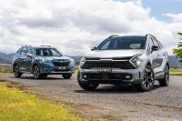 2022 Kia Sportage v Subaru Forester comparison