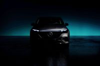 Mercedes-Benz EQE SUV teased ahead of imminent reveal