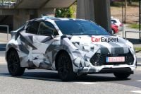 Our first look at the 2024 Toyota C-HR hybrid crossover