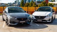 2024 Cupra Leon VZe v Peugeot 308 Plug-in Hybrid comparison