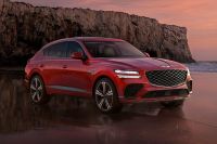 Genesis' BMW X6 rival leaked with more high-tech interior
