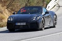 2025 Porsche 718 Boxster: Electric convertible nears production