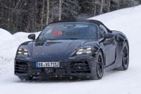 This is our best look yet at the Porsche 718 Boxster electric car