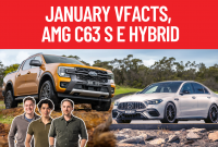 Podcast: January VFACTS, four-cylinder Mercedes-AMG C 63 S E Performance