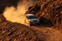 Hot flagship Defender teased with twin-turbo V8 power