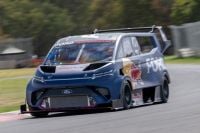 A brain-rearranging ride in the electric Ford SuperVan