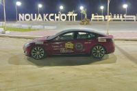 How many batteries, motors were needed to get this Tesla to 2 million kilometres