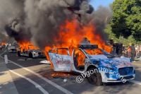 Google’s robotaxis targeted in LA riots, services cancelled
