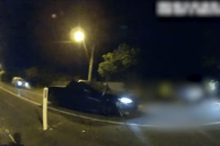 Teenager busted for driving through fatal crash scene in unregistered Commodore