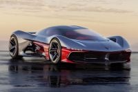 Second Corvette EV concept debuts with California styling