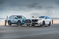 Honda CR-V RS e:HEV vs Toyota RAV4 Edge Hybrid: Spec battle