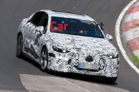 Mercedes-Benz spied testing an EV sedan that doesn't look like a spaceship