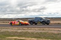 1200hp RAM TRX vs Ferrari 296 GT3 race car drag race