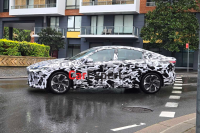 Mazda 6e EV liftback spied in right-hand drive ahead of expected Australian launch