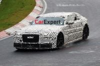 Jaguar's radical new flagship sedan spied at Nurburgring