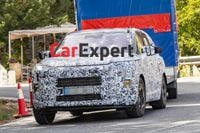 2027 Kia Sportage spied testing with more angular look