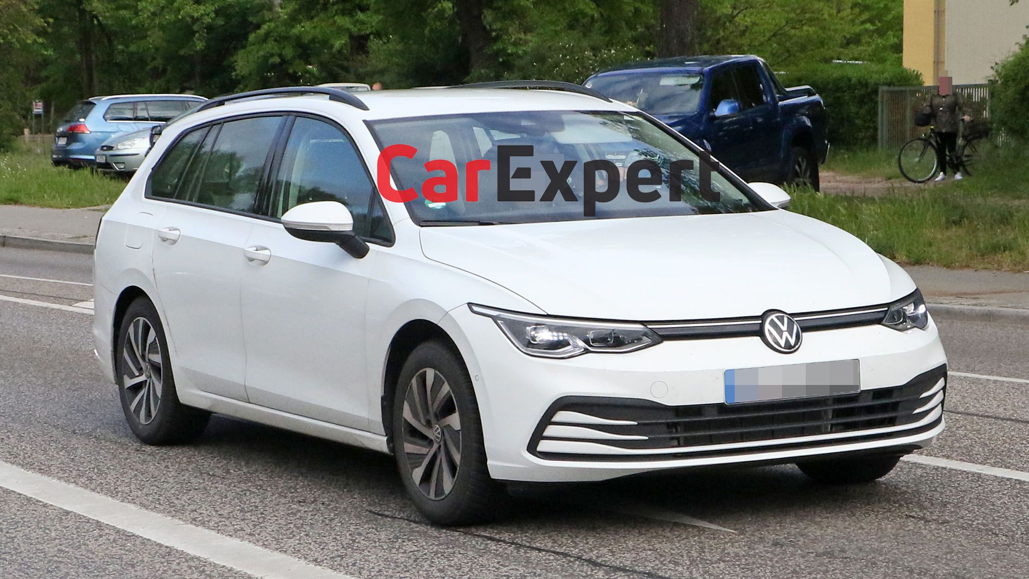 2021 Volkswagen Golf wagon spied | CarExpert